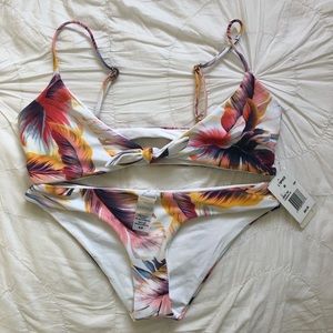 l*space flashback top & sandy bottom- sunset palm